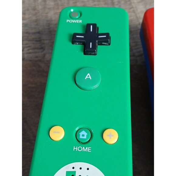 Mario & Luigi Nintendo Wii Motion Plus Remote Controllers - Tested & Working - Picture 3 of 12